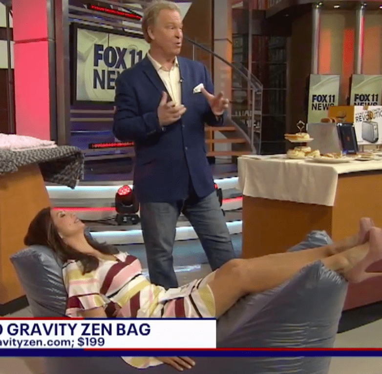 Fox Los Angeles' Dr. Gadget featuring Magic Weighted Blanket & Zero Gravity Zen - Magic Weighted Blanket (Made in USA)