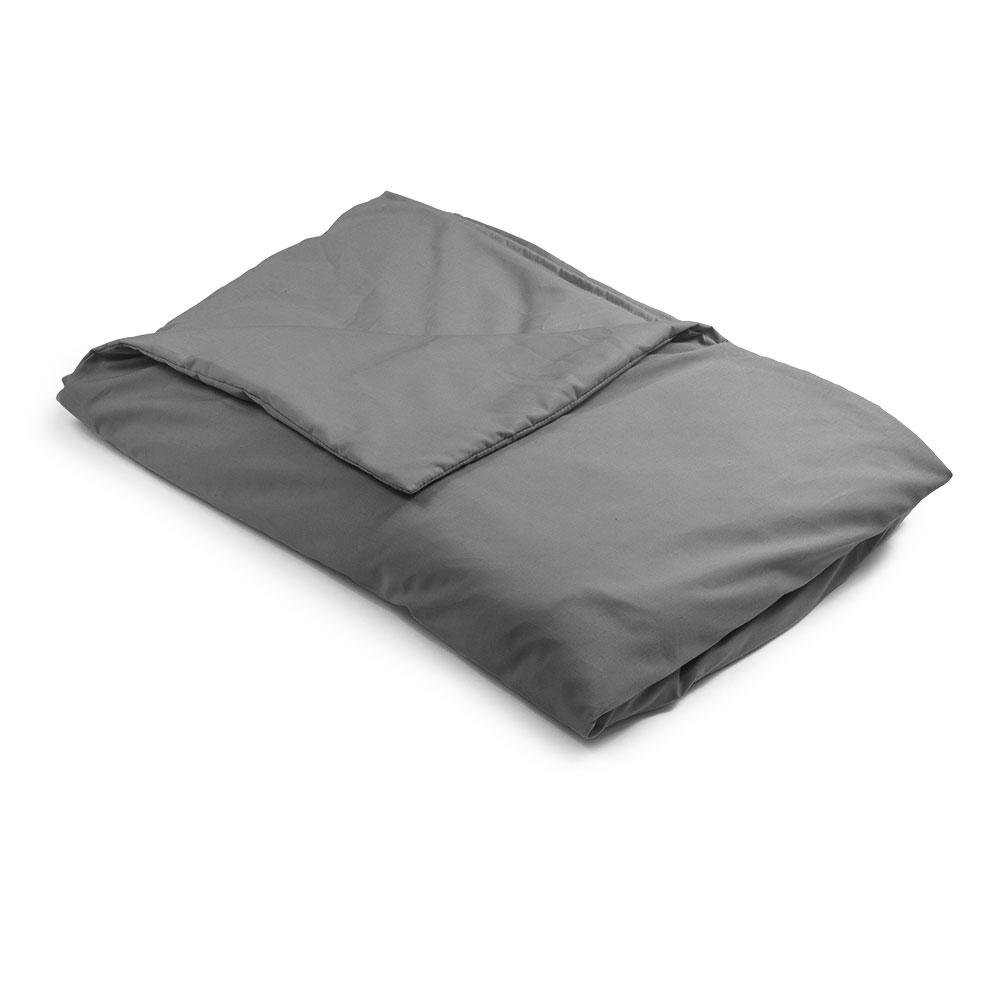 New Grey Cooling Cotton 48 x  78 -inch, 20 Pound Magic Weighted Blanket (CLEARANCE)